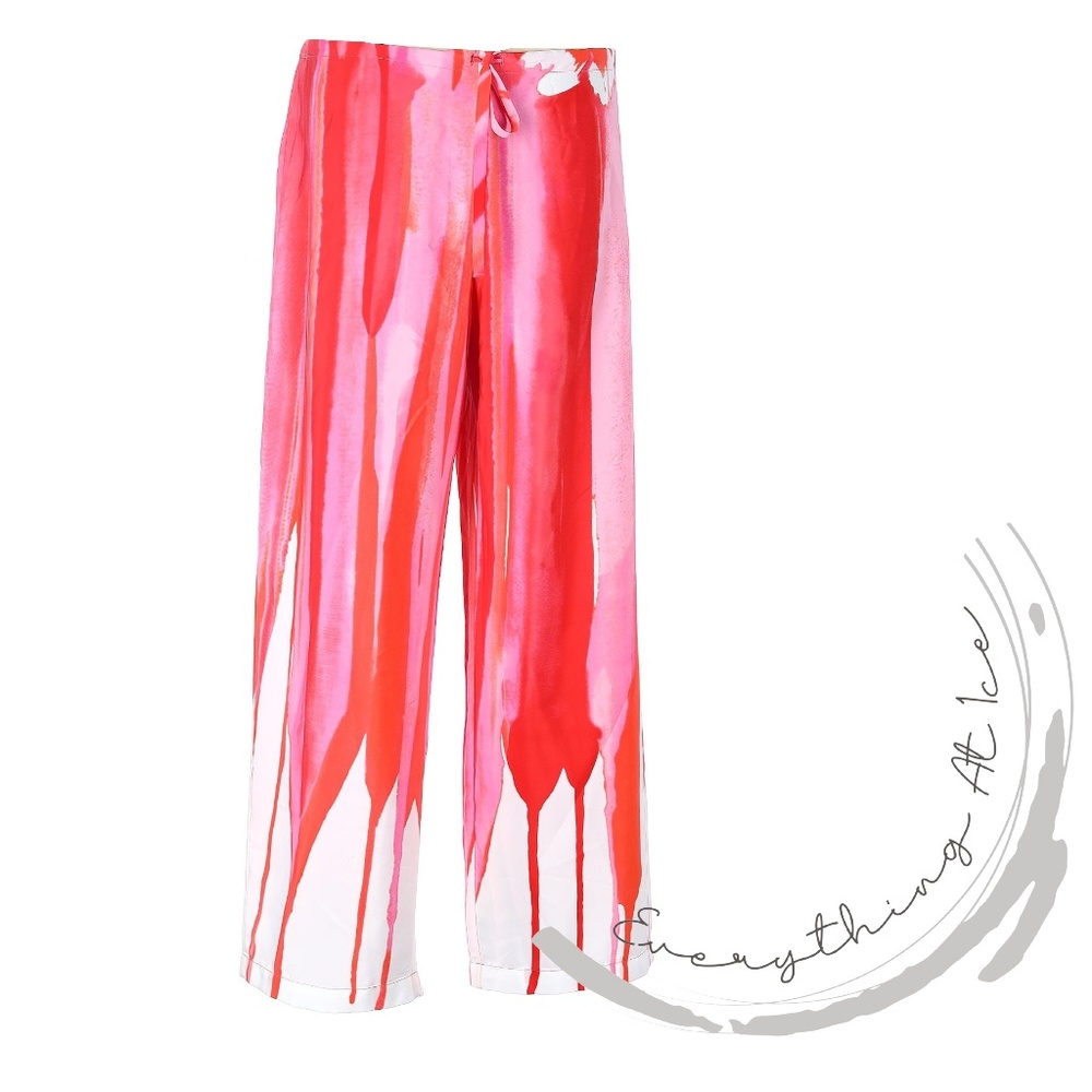 Red/Pink Natori Pants Size M